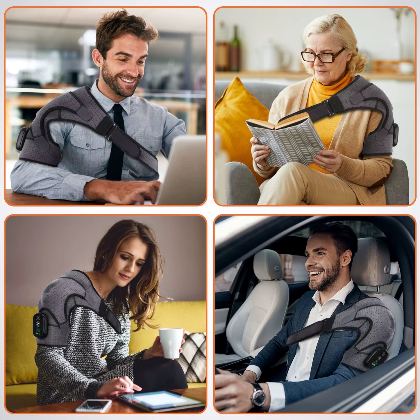 ThermaRelief™ Shoulder Massager
